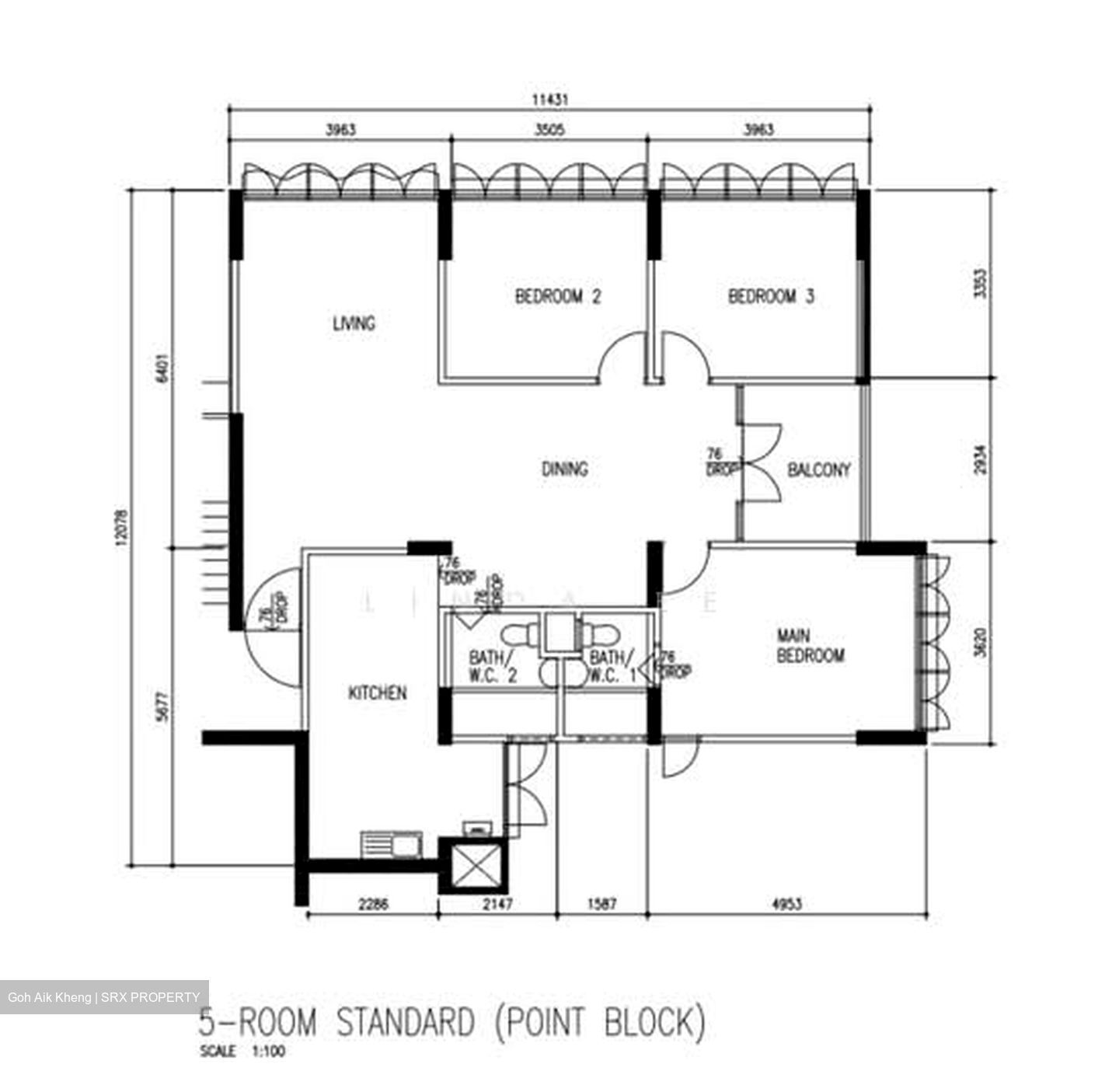 Blk 43 Marine Crescent Gardens (Marine Parade), HDB 5 Rooms #596391051
